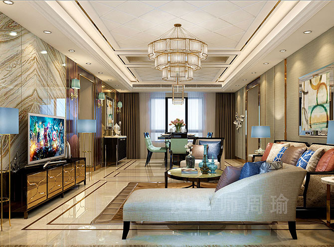 色色色色啊啊啊啊世纪江尚三室两厅168平装修设计效果欣赏